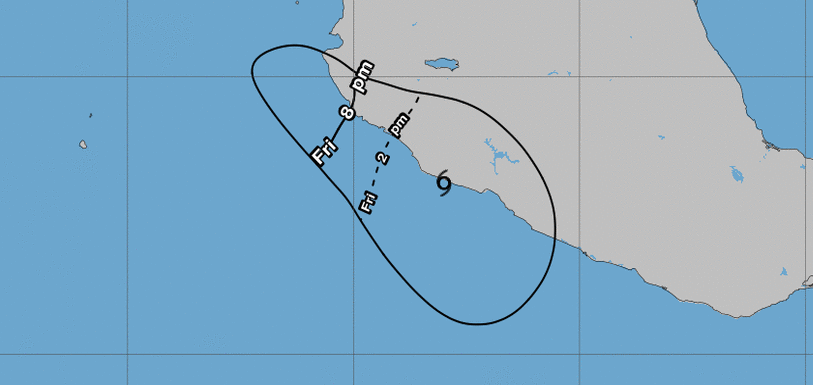 Weather Caused by Tropical Storm John may Impact Travel, September 27-28