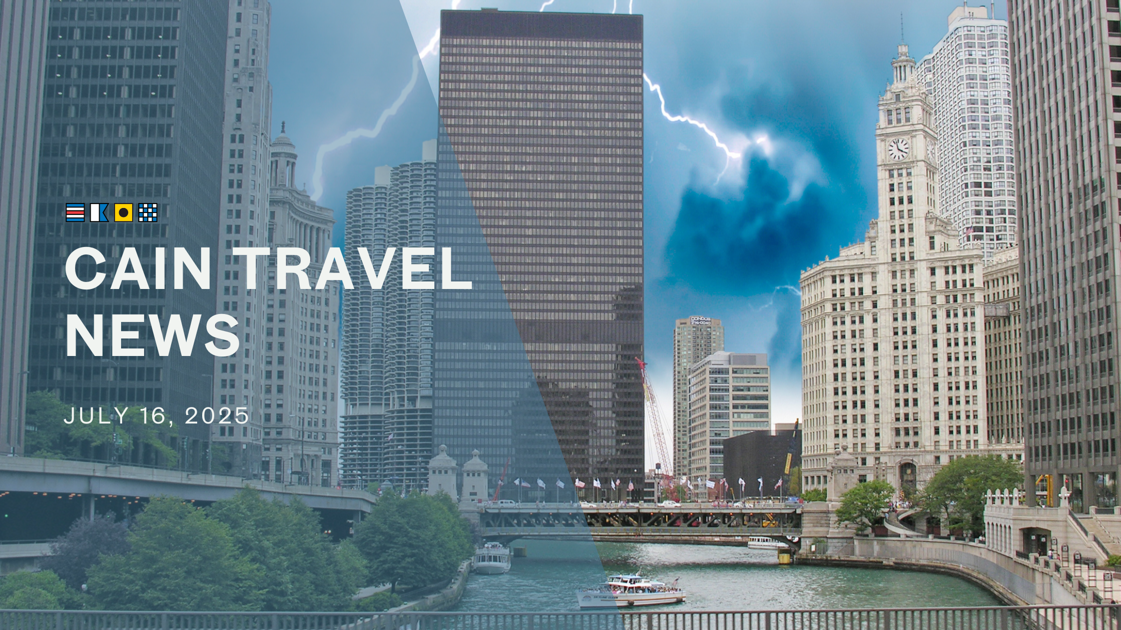 Severe Thunderstorms may Impact Chicago, Illinois Travel July 16th