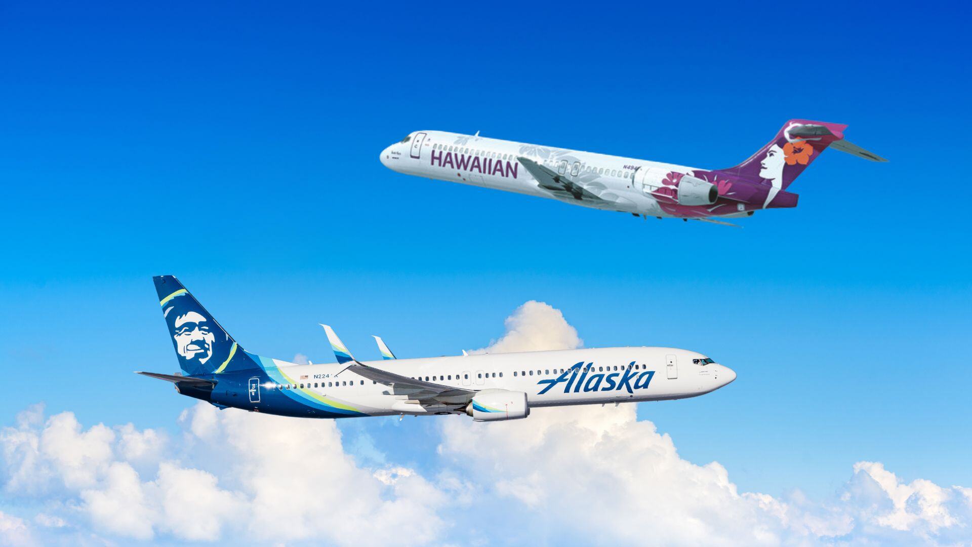 Alaskan Airlines and Hawaiian Airlines Clear Antitrust Review For Merger