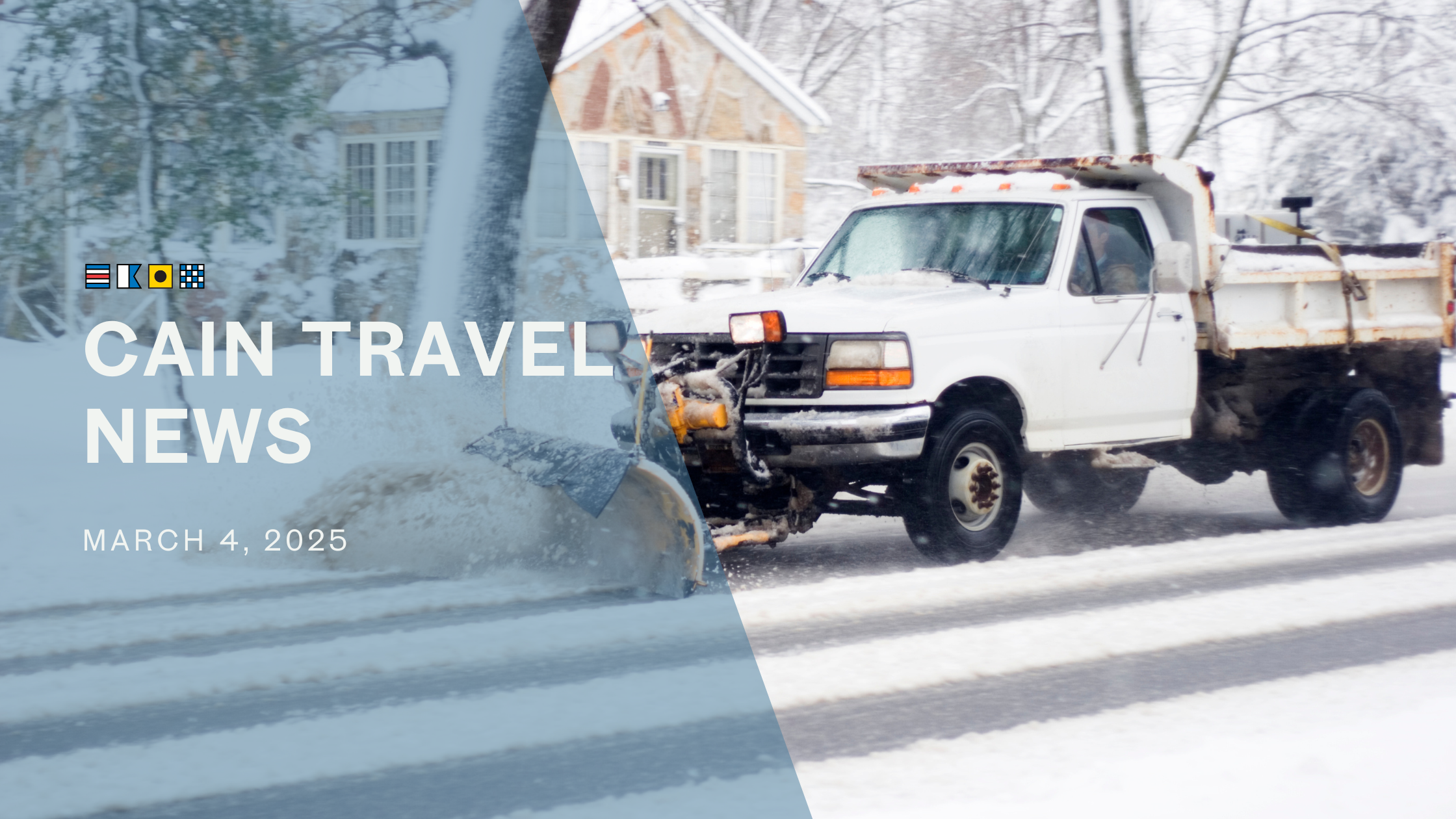Winter Weather may Impact U.S. East Coast and Southern Travel, March 4th-5th