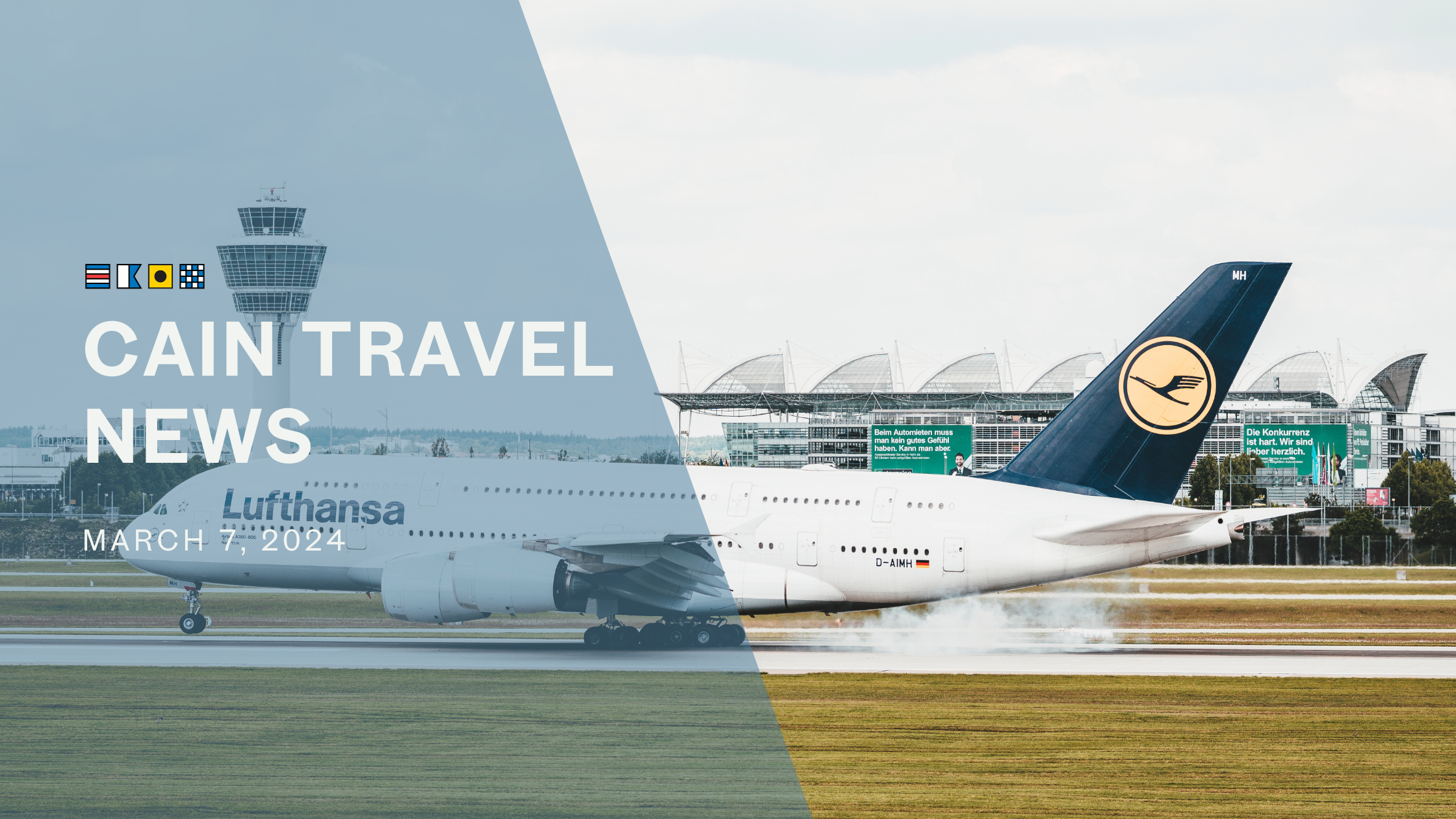 Lufthansa nationwide ground crew strike, March 7th-8th