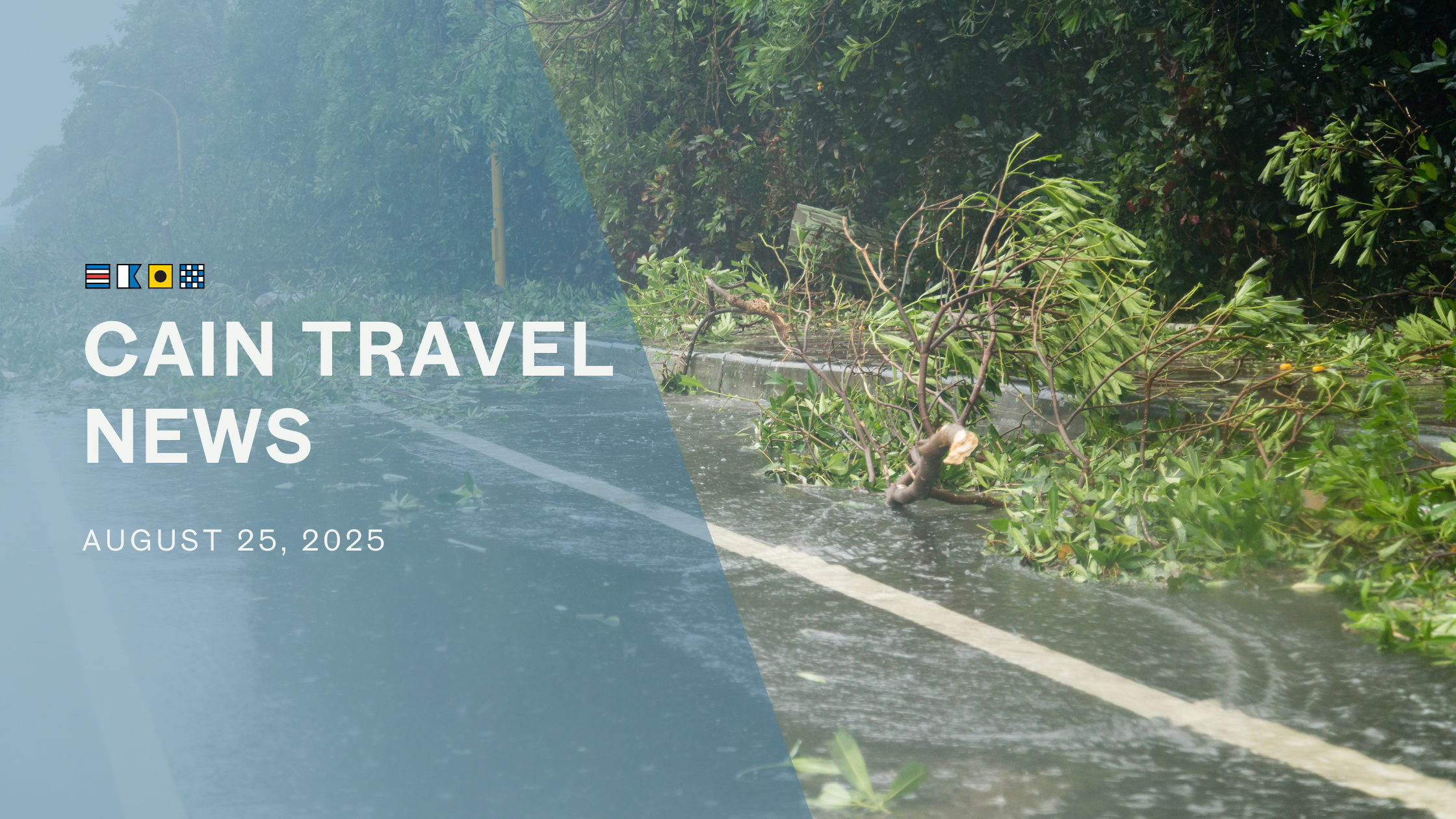 Weather Caused by Typhoon Kajiki may Impact Travel, August 25th-29th