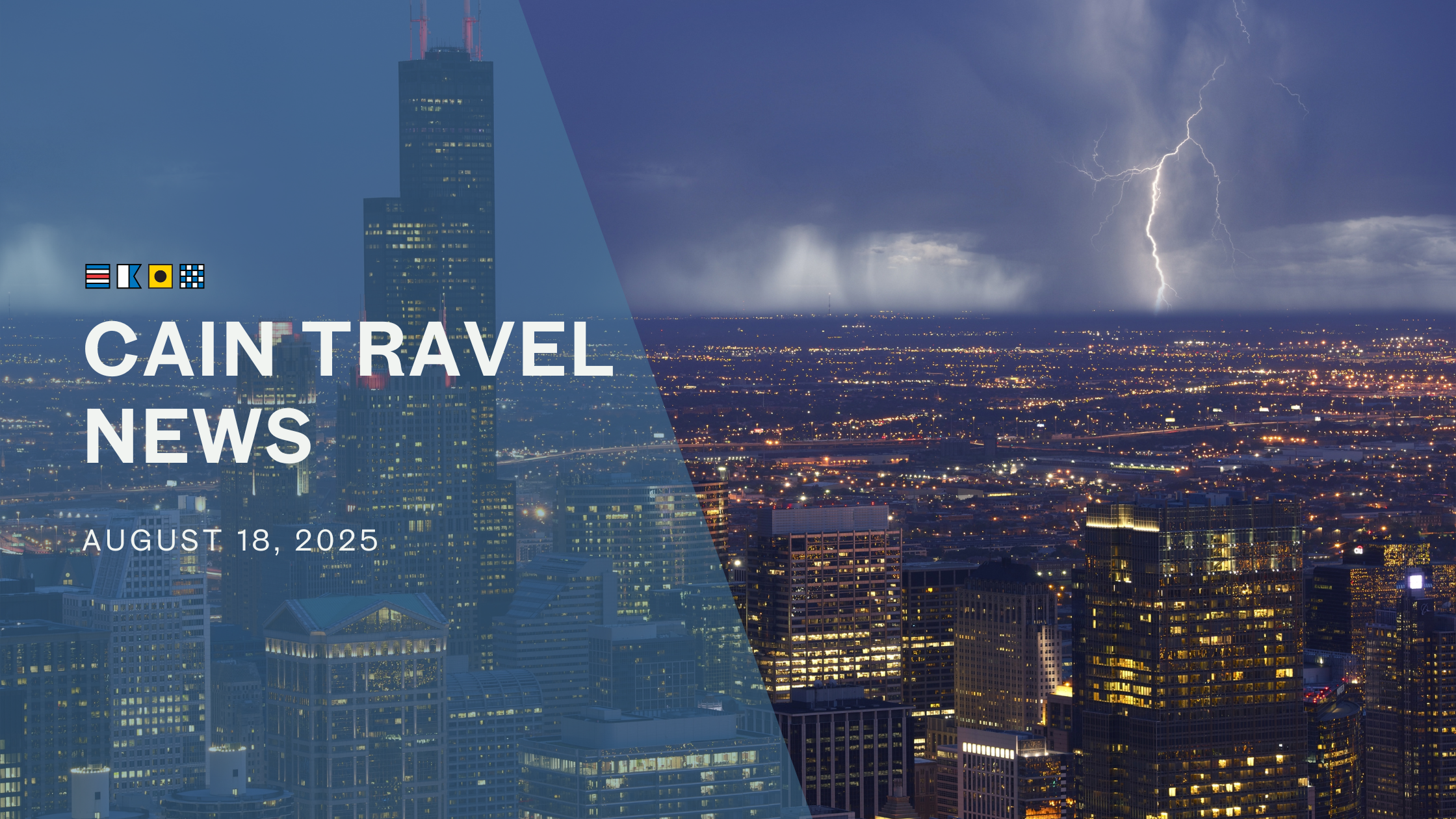 Severe Thunderstorms may Impact Chicago, Illinois Travel August 18th