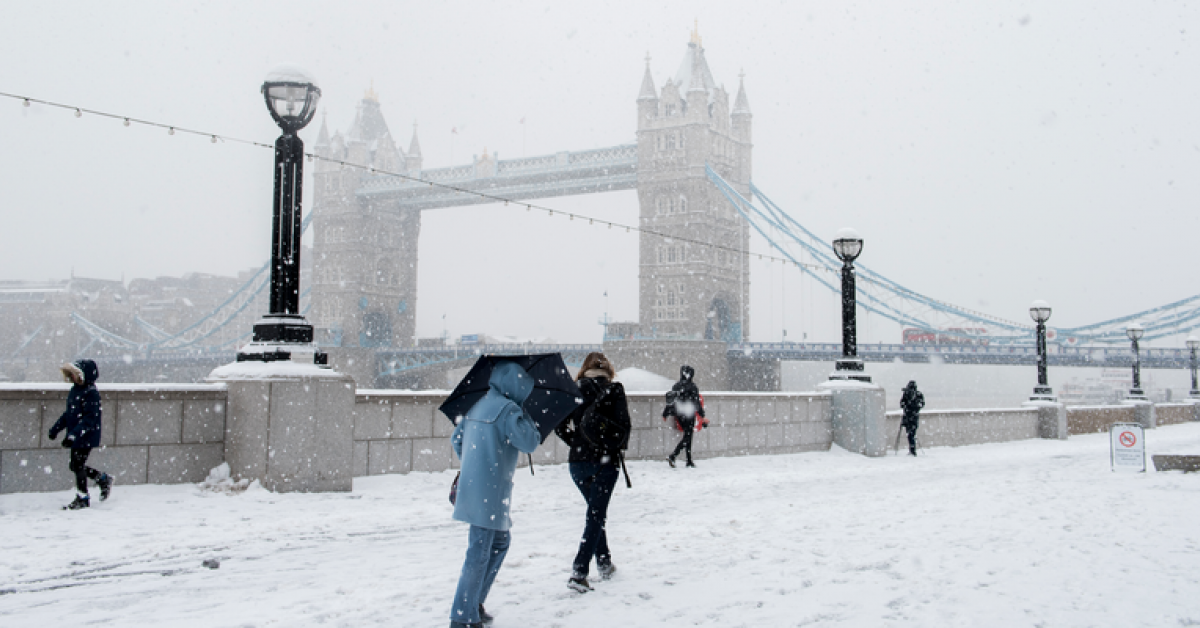 UK Winter Weather may Impact Travel, January 7th-8th