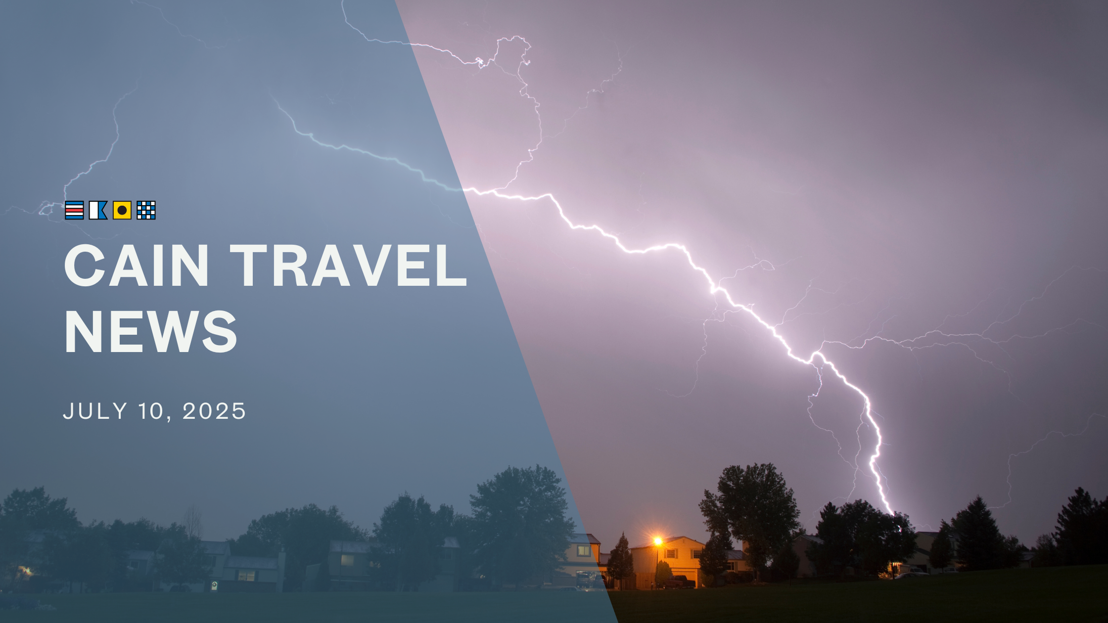 Severe Thunderstorms may Impact Denver, Colorado Travel July 10th-11th