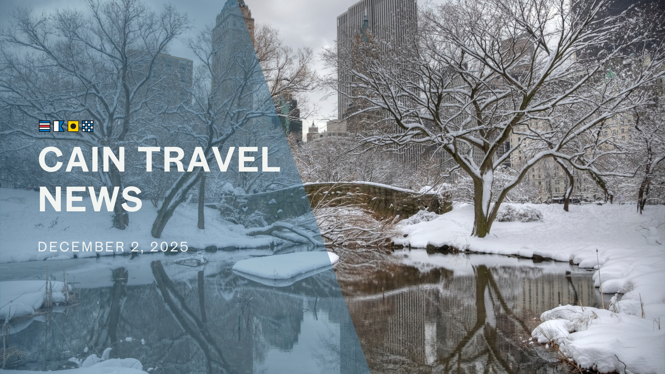 Winter Weather May Impact Travel on the US East Coast, December 2nd-3rd