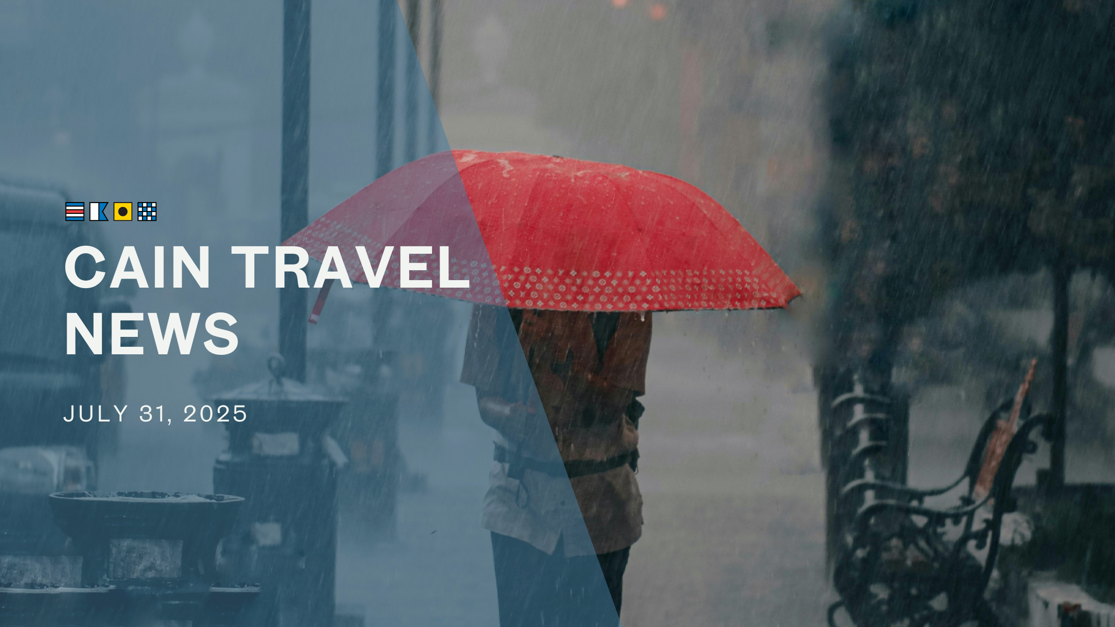 Severe Weather may Impact Northeast U.S. Travel, July 31st
