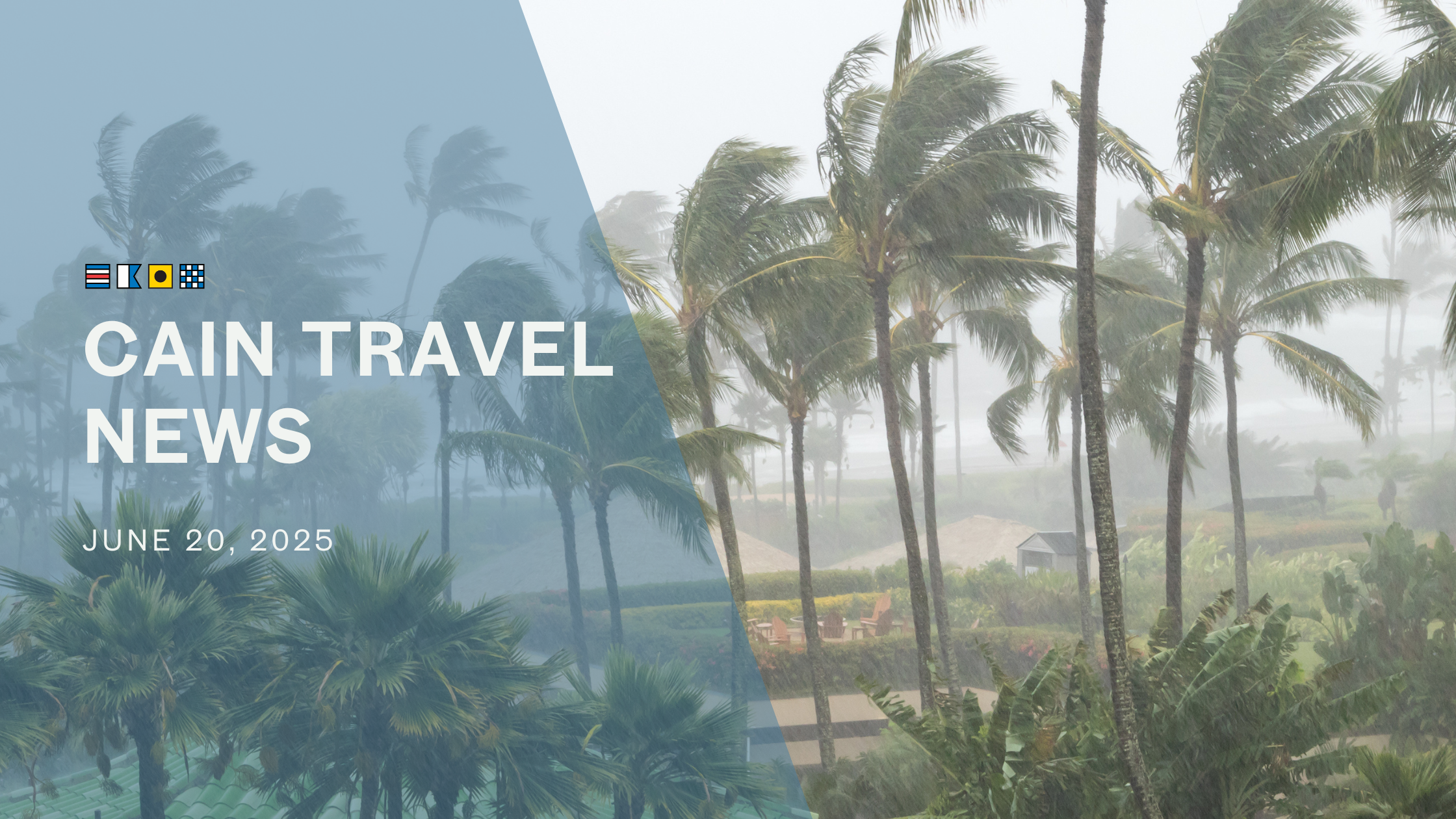Weather Caused by Hurricane Erick may Impact Travel, June 19th-21st