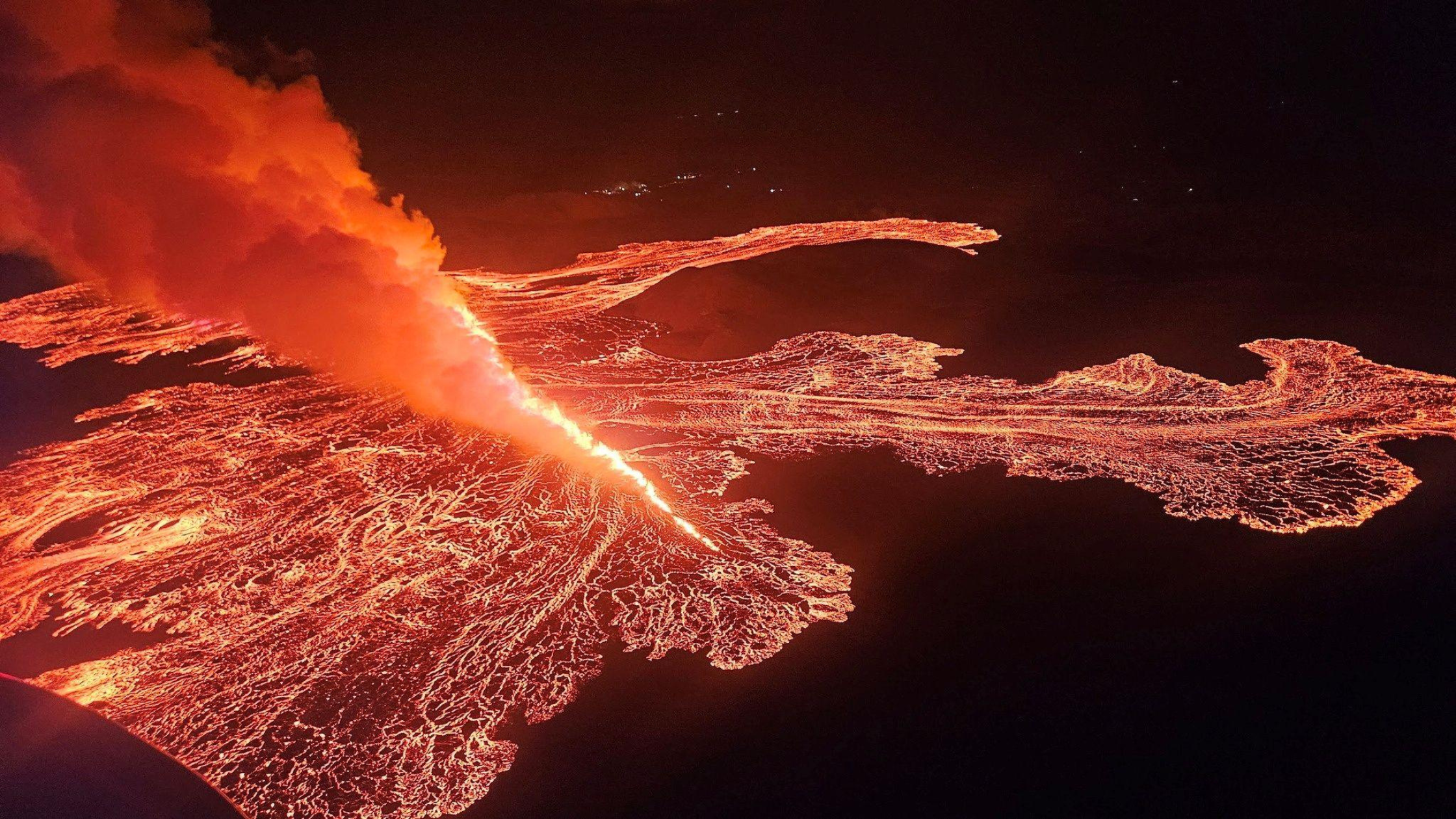 Keflavik Airport Remains Operational After Volcanic Eruption, July 16th