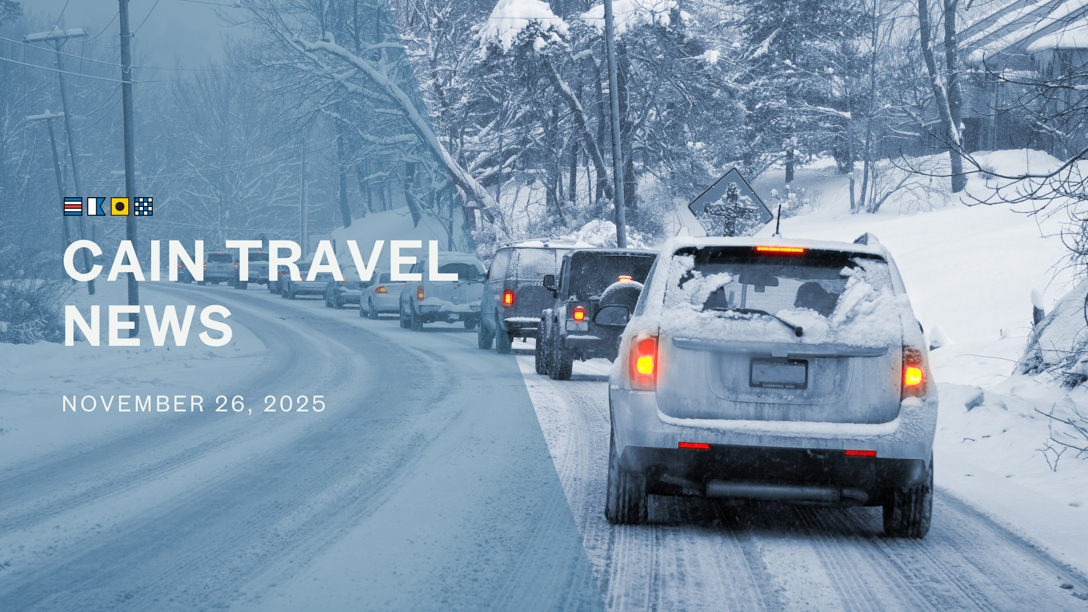 Winter Weather May Impact Travel in the US Midwest, November 28th-30th