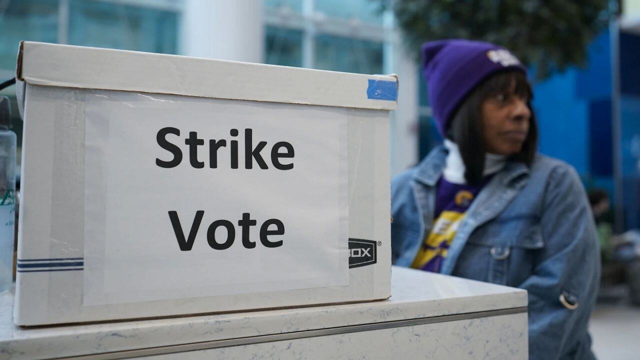 Service Workers at Charlotte Douglas International Airport Strike, November 25th